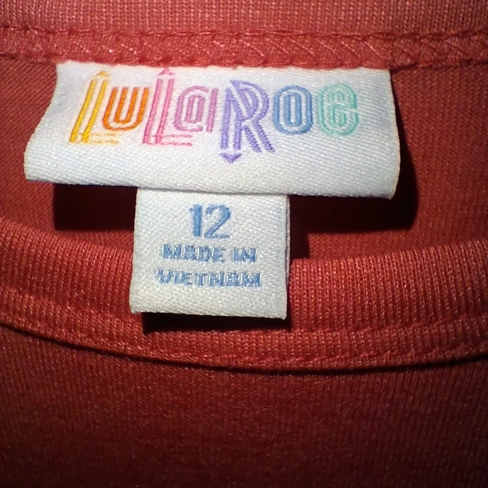 LuLaRoe Disney's Mickey Mouse Red Top